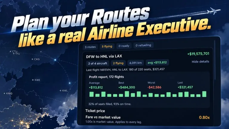 Route card and fares